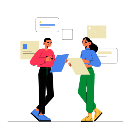 Visual Content Management and Team Collaboration