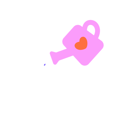Watering Can With Heart