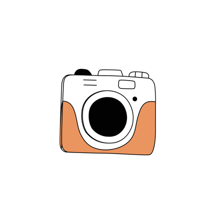 Cartoon Camera Illustration