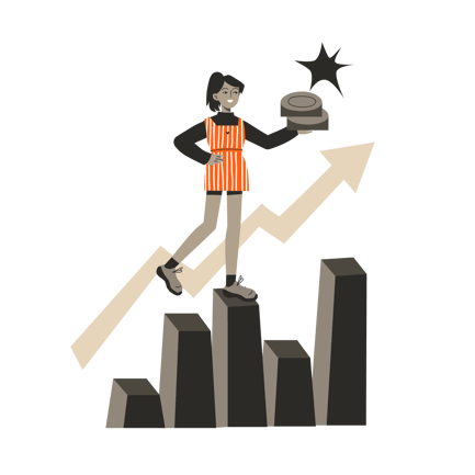 Graphique de croissance