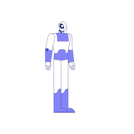 Stylized Robot Character