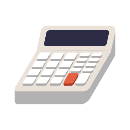 Basic Calculator Device Animation