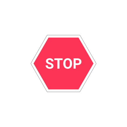 Stop Sign Illustration
