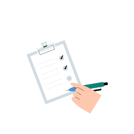 Animated Checklist with Pen