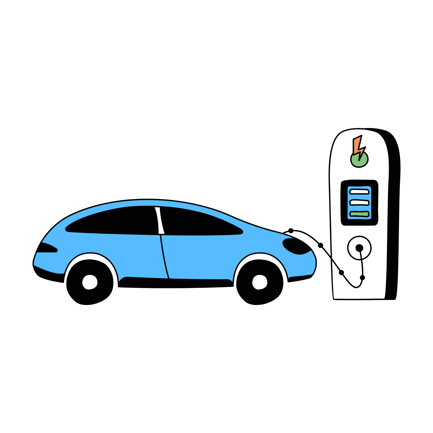 Aufladen von Elektroautos