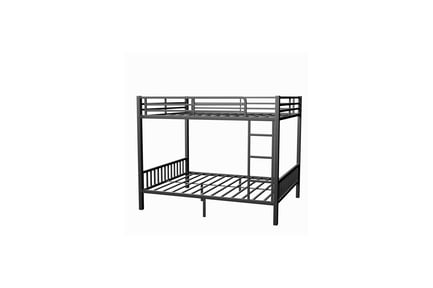 Preview: Modern Industrial Metal Bunk Bed 3D Model