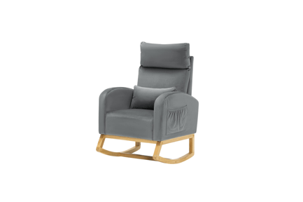 Preview: Modern Upholstered Rocking Chair