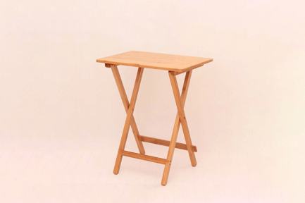 Preview: Portable Bamboo Folding Side Table