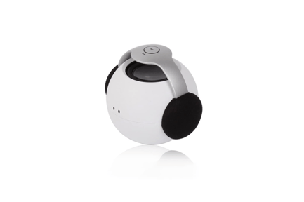 Preview: Cute Robot Headphone Bluetooth Speaker 3D Model