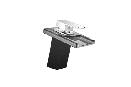 Preview: Modern LED Waterfall Bathroom Faucet