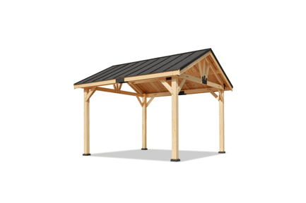 Preview: Wooden Outdoor Gazebo Pavilion