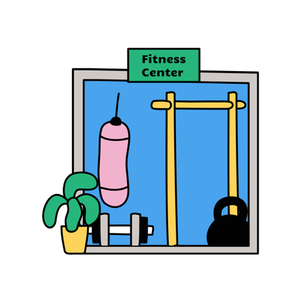 Fitnesszentrum