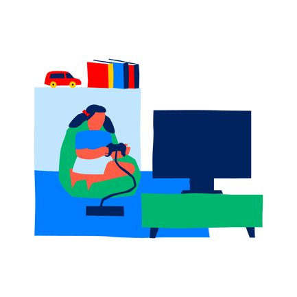 Videospiele spielen