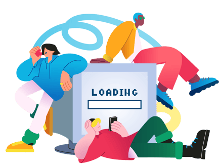 Waiting for Upload or Download