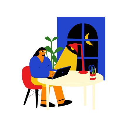 Late Night Study Session