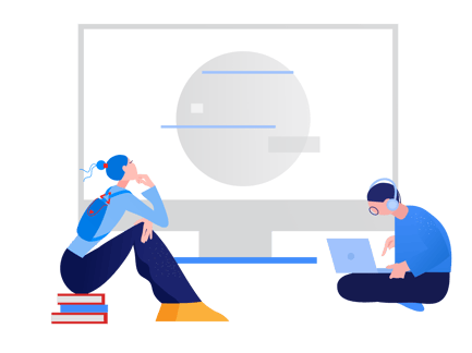 People Engaged in Internet Education