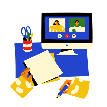 Online Team Meeting