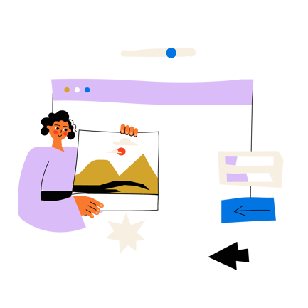 Téléchargement d'images