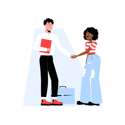 Employee Candidate Illustration