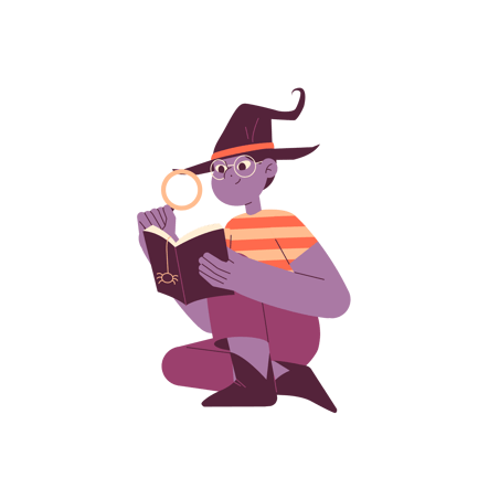 Young Wizard Reading