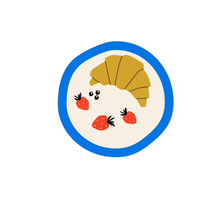 Croissant Dessert