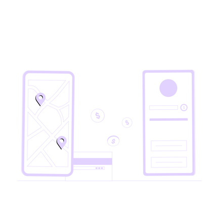Money Transaction Illustration