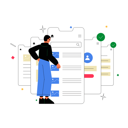 Mobile Application Search and User Interface Interaction