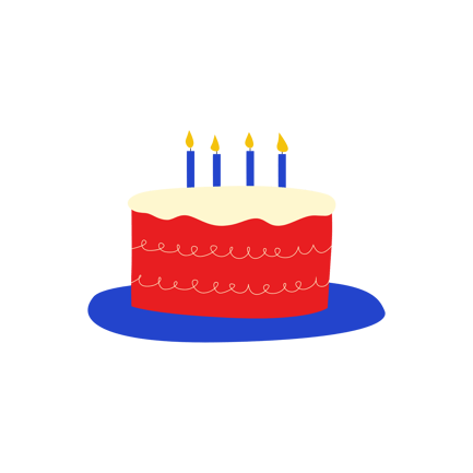 Tarta de cumpleaños