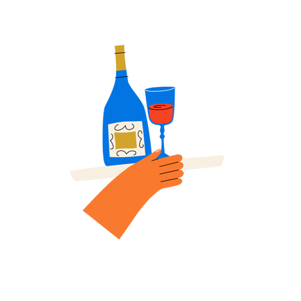 Service de vins