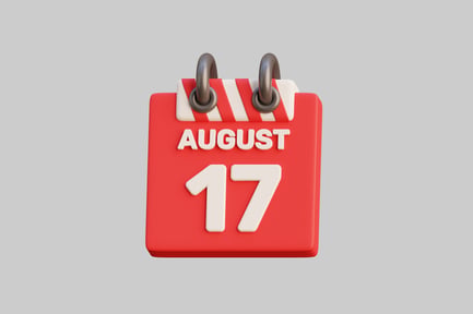 Preview: 3D Indonesia Independence Day Calendar