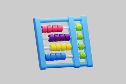 Preview: 3D Colorful Abacus