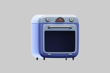 Preview: 3D Kitchen Oven Appliance