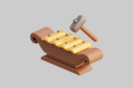 Preview: 3D Traditional Indonesian Gamelan Instrument