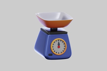 Preview: 3D Kitchen Scale