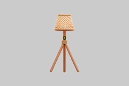 Preview: 3D Tripod Floor Lamp