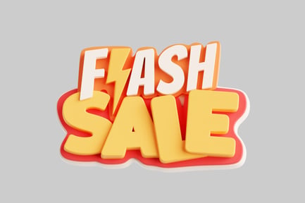 Preview: Flash Sale Promotional Label