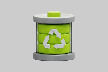 Preview: 3D Sustainable Recycle Green Battery