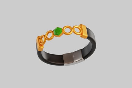 Preview: 3D Elegant Modern Bracelet