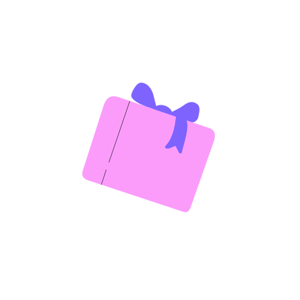 Gift Box With Ribbon