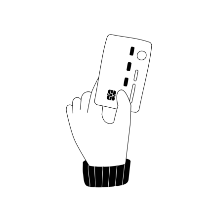 Hand Holding Credit Card