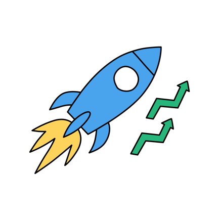 Lancement de fusée