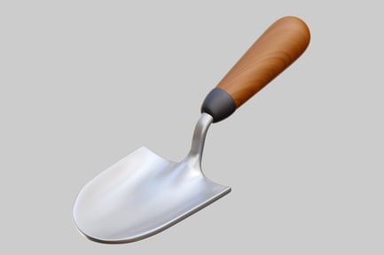 Preview: Garden Trowel With Wooden Handle