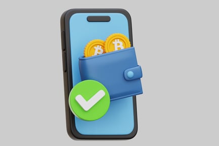 Preview: Smartphone Cryptocurrency Wallet Concept