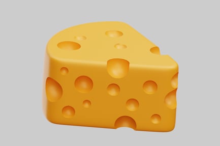Preview: Piece Of Yellow Cheese