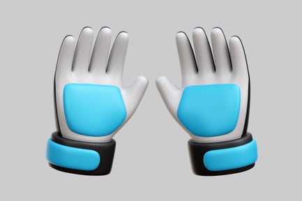 Preview: Goalkeeper Gloves For Football