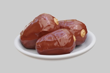 Preview: Date Fruits On Plate
