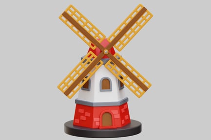 Preview: Stylized Windmill