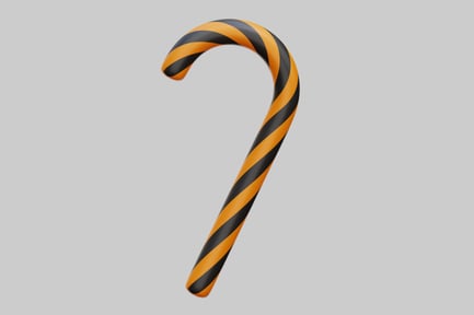 Preview: Halloween Candy Cane