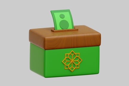 Preview: Islamic Donation Box