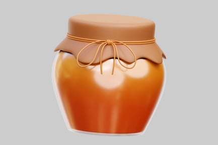 Preview: 3D Honey Jar